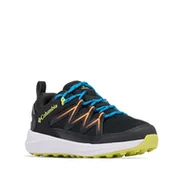 Buty dla chłopców - Columbia Peakfreak Rush Waterproof, Niski stan Wodoodporne buty turystyczne Unisex dzieci, Czarne napięcie, 32 EU - miniaturka - grafika 1