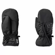 Rękawiczki - Rękawiczki Dziecięce Jack Wolfskin Easy Entry Mitten K Black 92 - miniaturka - grafika 1