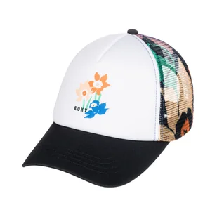 Damska Czapka z daszkiem ROXY DONUT SPAIN HDWR ERJHA04131-KVJ6 – Wielokolorowy - Czapki damskie - miniaturka - grafika 1