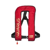 Żeglarstwo - Kapok Kamizelka Ratunkowa Pneumatyczna 150N Automatyczna-czerwona - miniaturka - grafika 1