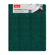 Dywaniki łazienkowe - Mata łazienkowa z antypoślizgową powłoką 50x80cm, zielona 1550 GSM - miniaturka - grafika 1