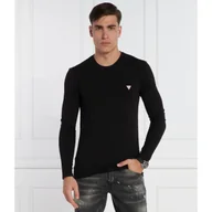 Koszulki męskie - GUESS Longsleeve | Extra slim fit - miniaturka - grafika 1