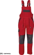 Odzież robocza - CERVA MAX NEO - ogrodniczki - czerwony 58 - miniaturka - grafika 1
