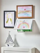 Ramki na zdjęcia - Ramka na rysunki biała 33 x 24.5 cm - miniaturka - grafika 1