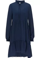 Sukienki - usha BLACK LABEL Damska letnia sukienka qisha, granatowa, S, morski, S - miniaturka - grafika 1