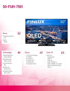 Telewizor Finlux 50-FUH-7161 OLED - Telewizory - miniaturka - grafika 9