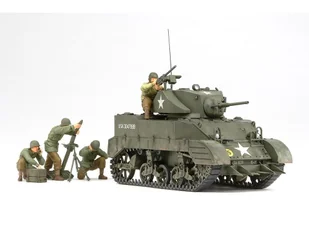 Tamiya czołg lekki M5A1 35313 - Modele do sklejania - miniaturka - grafika 2