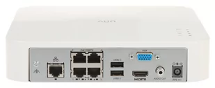 REJESTRATOR IP NVR301-04LS3-P4 4 KANAŁY, 4 PoE UNIVIEW - Rejestratory do monitoringu - miniaturka - grafika 1