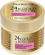Kremy do twarzy - PERFECTA 24K Gold&Rose Oil Luksusowy głęboko odżywczy krem-booster - miniaturka - grafika 1