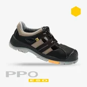 Obuwie robocze - PPO STRZELCE OPOLSKIE MODEL 702, PN-EN ISO 20345, S1, SRC - miniaturka - grafika 1