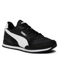 Sneakersy damskie - Puma Sneakersy St Runner v3 Nl Jr 384901 01 Black White - miniaturka - grafika 1