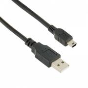 Kable USB - 4world Kabel mini USB 1.8m czarny transfer ładowanie (07882-OEM) - miniaturka - grafika 1