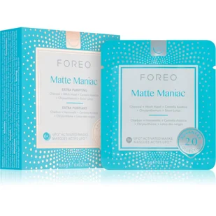 Foreo Ufo Matte Maniac 2.0 - Maseczka do twarzy 6szt - Maseczki do twarzy - miniaturka - grafika 1