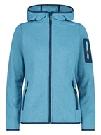 Kurtki damskie - CMP Kurtka polarowa w kolorze niebieskim - miniaturka - grafika 1