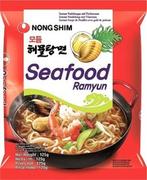 Kuchnie świata - Nongshim Zupa Ramen Seafood Ramyun, owoce morza, ostra 125g 729-uniw - miniaturka - grafika 1