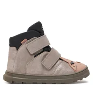 Buty dla dziewczynek - Trzewiki Mrugała Andy 6380/4-84 Srebrny - miniaturka - grafika 1