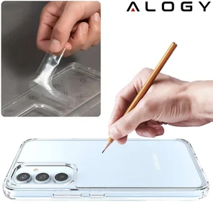 Etui ochronne obudowa Alogy Hybrid Clear Case Super do Samsung Galaxy A54 5G Przezroczyste - Etui i futerały do telefonów - miniaturka - grafika 7