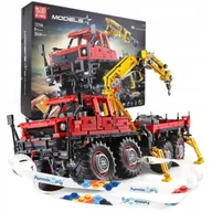 Klocki - KLOCKI TECHNIC DUŻA CIĘŻARÓWKA 8X8 ZDALNIE STEROWANA 3068 el. MOULD KING 13 - miniaturka - grafika 1