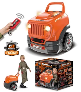 ZESTAW CIĘŻARÓWKA WARSZTAT DLA MŁODEGO MECHANIKA - Zabawy w naśladowanie dorosłych - miniaturka - grafika 1