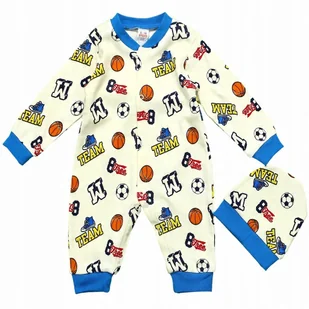 PAJACYK Niemowlęcy + CZAPECZKA Zestaw BAWEŁNA 68 - Pajacyki dla niemowląt - miniaturka - grafika 1