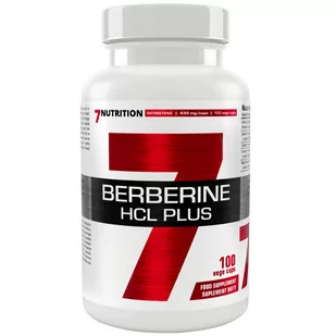 7NUTRITION Berberine HCL Plus 100vegcaps - Witaminy i minerały dla sportowców - miniaturka - grafika 1