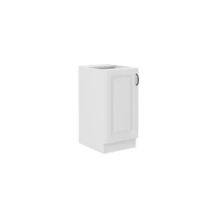 Szafka Dolna Stojąca 1 Drzwi 40 D 1F Stilo Biały Mat Stolarz Lempert Biały Mat - Szafki kuchenne - miniaturka - grafika 1
