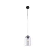 Lampy sufitowe - Lampa wisząca z fioletowym kloszem TK 10299 z serii MOLLY - miniaturka - grafika 1