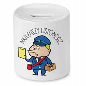 Skarbonki - Skarbonka Dla Krawcowej na Urodziny na Prezent z Nadrukiem ze Zdjęciem + Opakowanie na prezent (wzór 02) - miniaturka - grafika 1