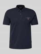 Koszulki męskie - Koszulka polo o kroju regular fit z wyhaftowanym logo model ‘elbas’ - miniaturka - grafika 1