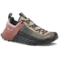 Buty trekkingowe damskie - Damskie buty turystyczne Salewa Wildfire Nxt Gtx W Rozmiar butów (UE): 38 / Kolor: beżowy/czerwony - miniaturka - grafika 1