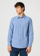 Koszule męskie - Męska koszula Wrangler 1 PKT SHIRT M - miniaturka - grafika 1