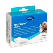 Apteczki i materiały opatrunkowe - Hartmann Cosmopor silicone samoprzylepny opatrunek chłonny 7,2 cm x 5 cm 5 sztuk - miniaturka - grafika 1