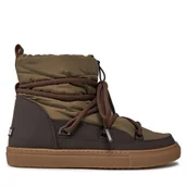 Botki męskie - Śniegowce Inuikii Bomber 55102-100 Khaki - miniaturka - grafika 1