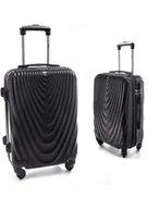 Walizki - Mała walizka podróżna 663 L CZARNY - miniaturka - grafika 1