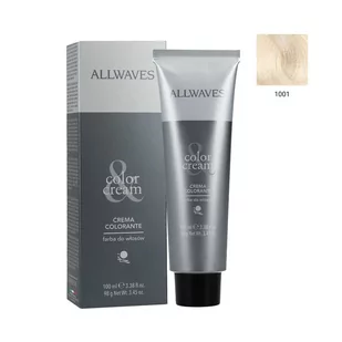 ALLWAVES Farba do włosów 1001 Wyjątkowy Platynowy Blond 100 ml - Farby do włosów i szampony koloryzujące - miniaturka - grafika 2