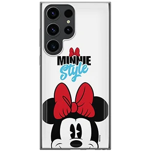 Etui Minnie 027 Disney Nadruk pełny Biały Producent: Samsung, Model: S23 ULTRA - Etui i futerały do telefonów - miniaturka - grafika 1
