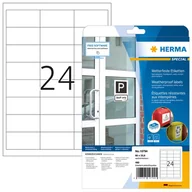 Etykiety samoprzylepne i bloki etykiet - HERMA 10794 samoprzylepne etykiety Prostokąt Na stałe Biały 480 szt. - miniaturka - grafika 1