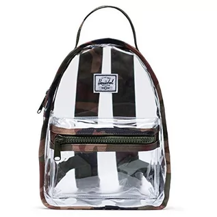 Torebki damskie - Herschel Unisex Nova Mini plecak, Woodland Camo/Clear, Einheitsgröße, torba - grafika 1