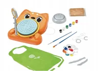 Prace ręczne dla dzieci - Koło Garncarskie Dla Dzieci Kotek Z Akcesoriami - miniaturka - grafika 1