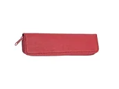 Etui na długopisy i pióra - Alassio 2733 - etui na przybory do pisania z poliestru, etui w kolorze czerwonym, etui na długopisy ok. 17 x 5 x 2 cm, kompaktowe, materiałowe etui z pętelkami na długopisy na 2 przybory do pisania - miniaturka - grafika 1