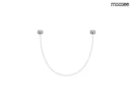 Lampy sufitowe - MOOSEE lampa wisząca LASSO 200 Smart srebrna - miniaturka - grafika 1