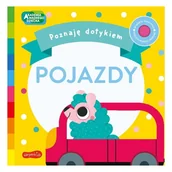 Komiksy dla dzieci - HarperKids Pojazdy Książka Akademia Mądrego Dziecka Książeczka Dla Dzieci Poznaję Dotykiem - miniaturka - grafika 1