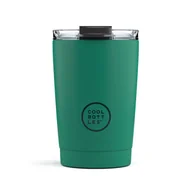 Zestawy naczyń dla dzieci - Cool Bottles Kubek termiczny 330 ml Triple cool Vivid Quetzal - miniaturka - grafika 1