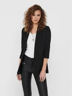 ONLY Marynarka Elly 15197451 Czarny Regular Fit - Marynarki i żakiety damskie - miniaturka - grafika 1