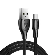 Kable komputerowe i do monitorów - REMAX Lesu Pro kabel przewód USB - micro USB 480 Mbps 2,1 A 1 m czarny (RC-160m black) RC-160m black - miniaturka - grafika 1