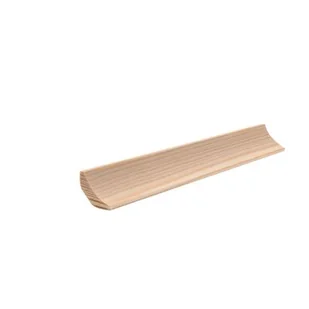 Ćwierćwałek wklęsły ozdobny Sosna 15 x 15 x 900 mm - Listwy przypodłogowe - miniaturka - grafika 1