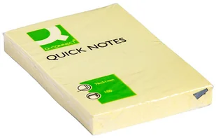 Q-Connect BLOCZEK SAMOP. 51x76mm 100k J.ŻÓŁTY Q-CON - Etykiety samoprzylepne i bloki etykiet - miniaturka - grafika 1