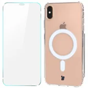 Etui i futerały do telefonów - Bizon Etui Case Pure MagSafe do Apple iPhone XS Max przezroczyste - miniaturka - grafika 1