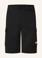Spodenki damskie - The North Face Szorty Trekkingowe Exploration Cargo schwarz - miniaturka - grafika 1