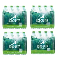 Woda - Woda mineralna RODOWITA z Roztocza delikatnie gazowana 48x 0,6 l - miniaturka - grafika 1